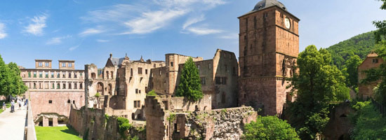 Old castle of Heidelberg